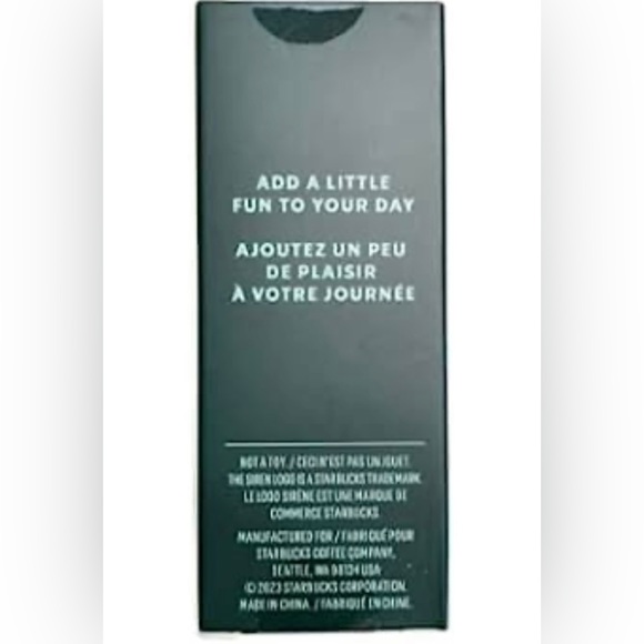 Starbucks Ombre Blue Studded Keychain Cup   Tumbler Aqua Splash Ornament New - Picture 3 of 6